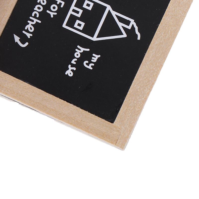 1Pc Mini Chalkboard Model Dollhouse Miniatures 1:12 Diy Kid'S Room Accessories