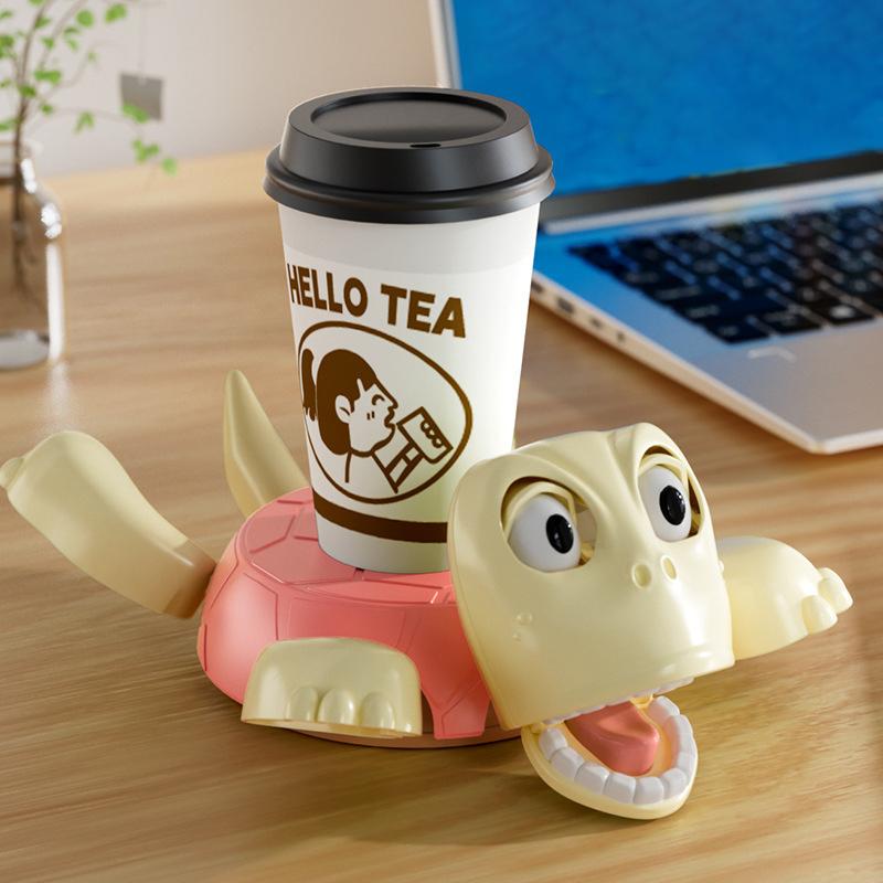 Panicked Turtle Coaster New Fun Anti-Scald Coaster Cute Cup Holders Coffee And Tea Insulation Pad Home Tableware Decorative 3d