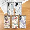 Ретро Квіткове Мистецтво INS Ретро Чохол для Телефона Для Samsung Galaxy S25 S24 S22 S23 Ultra S21 S20 Plus 5G Матовий Нековзкий Повністю М'який Чохол