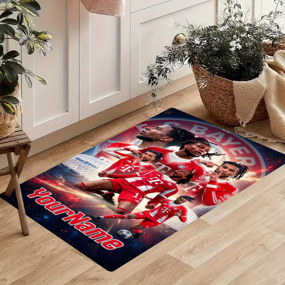 Bayern Munich Customize Your Name Kitchen Rug Runner Rug Laundry Mat Hallway Entryway The Best Gift Choice