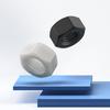 M2 M2.5 M3 M4 M5 M6 M8 M10 M12 M14 M16 M18 M20 Nylon Plastic Hex Hexagon Nuts White Black Nylon Nut Insulation Hexagon Locknut