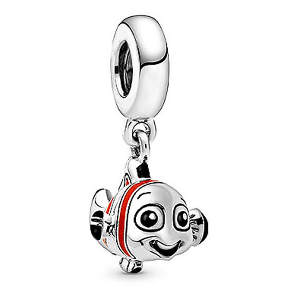 

Copper Original Charms Beads Fit Pendant Charm Bracelet Clownfish/Amphiprion Dangle For Women Diy Fine Jewelry Making