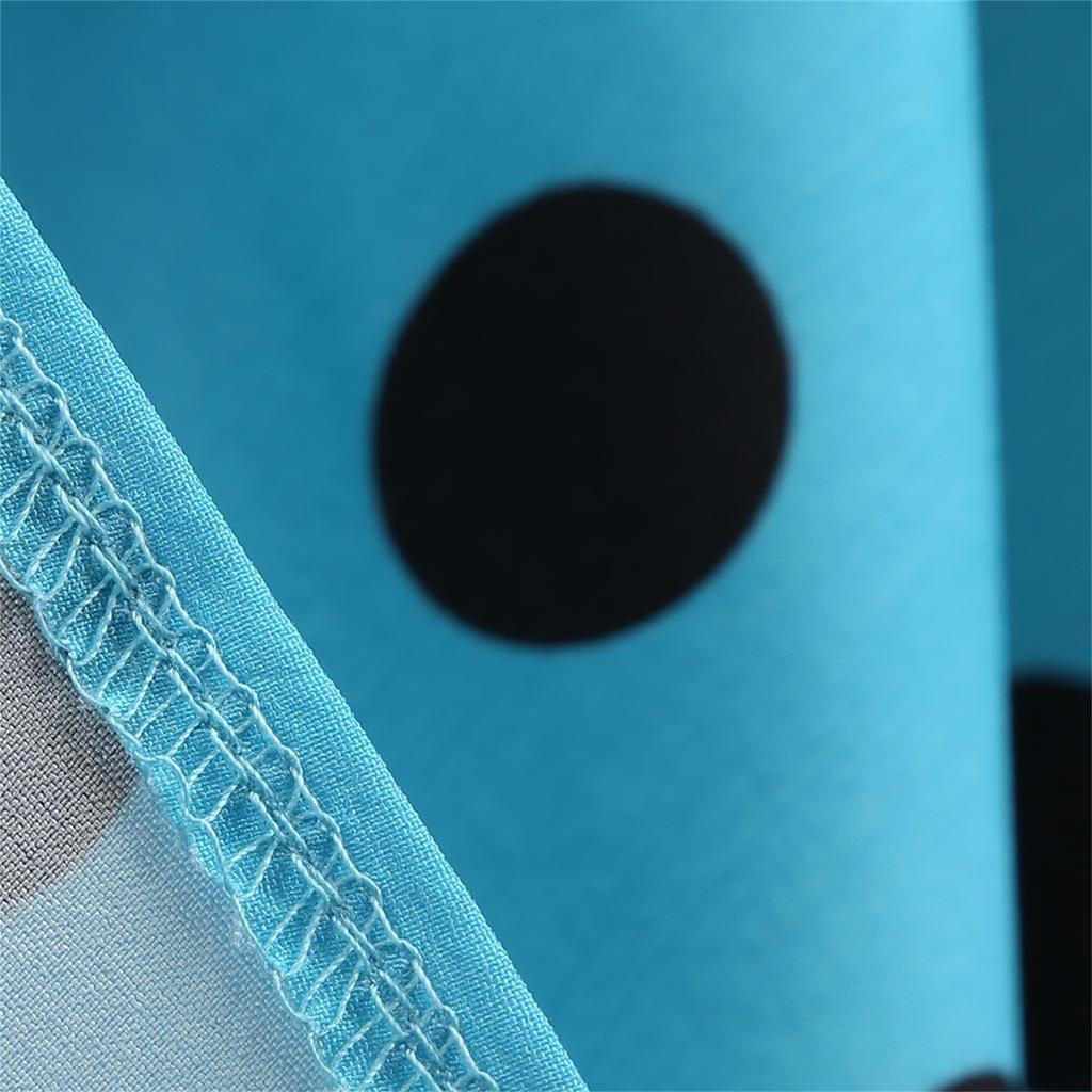 Dámské Vintage 50. léta Retro s krátkým rukávem tečkovaný potisk