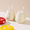 Dust-proof Dental Floss Storage Bottle Cute Toothbridge Holder Mushroom Toothpick Box  Home Office