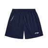 Li Ning Badminton Collection Sports Shorts Unisex Dark Ship Blue AAPU133-4