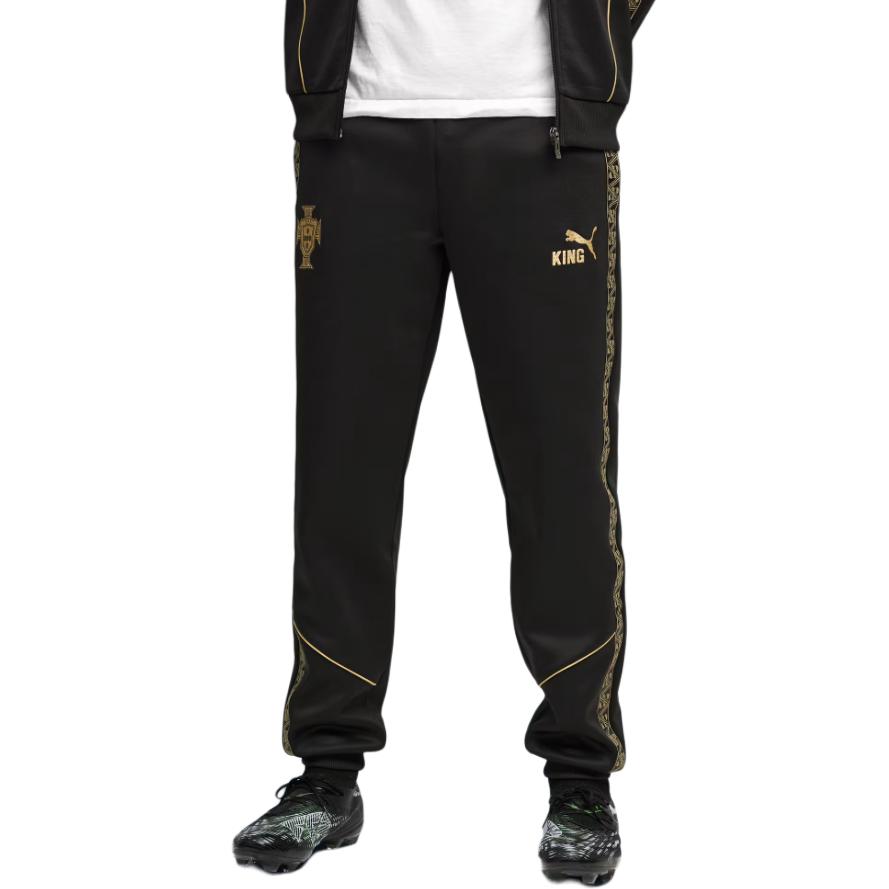Puma Anthem FW25 Portugal Special Edition King Pre-Match Cuffed Drawstring Mid-Rise Sports Pants Men Pants 707143-19