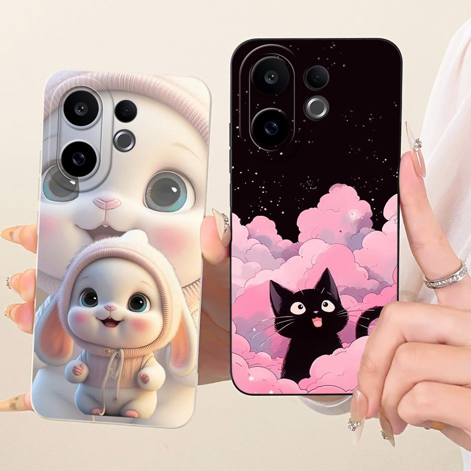For Vivo V60 Lite 5G Case Cute Panda Rabbit Soft Candy Silicone Shockproof Cover For Vivo V60 5G Coque V2511 V 60 V60Lite Casing