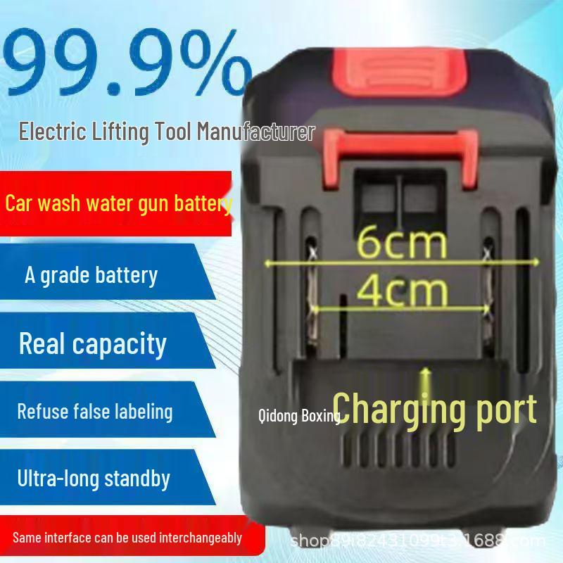 Makita-Style Large Capacity Rechargeable Lithium Battery for Lawn Mower, Chainsaw, and Wrench