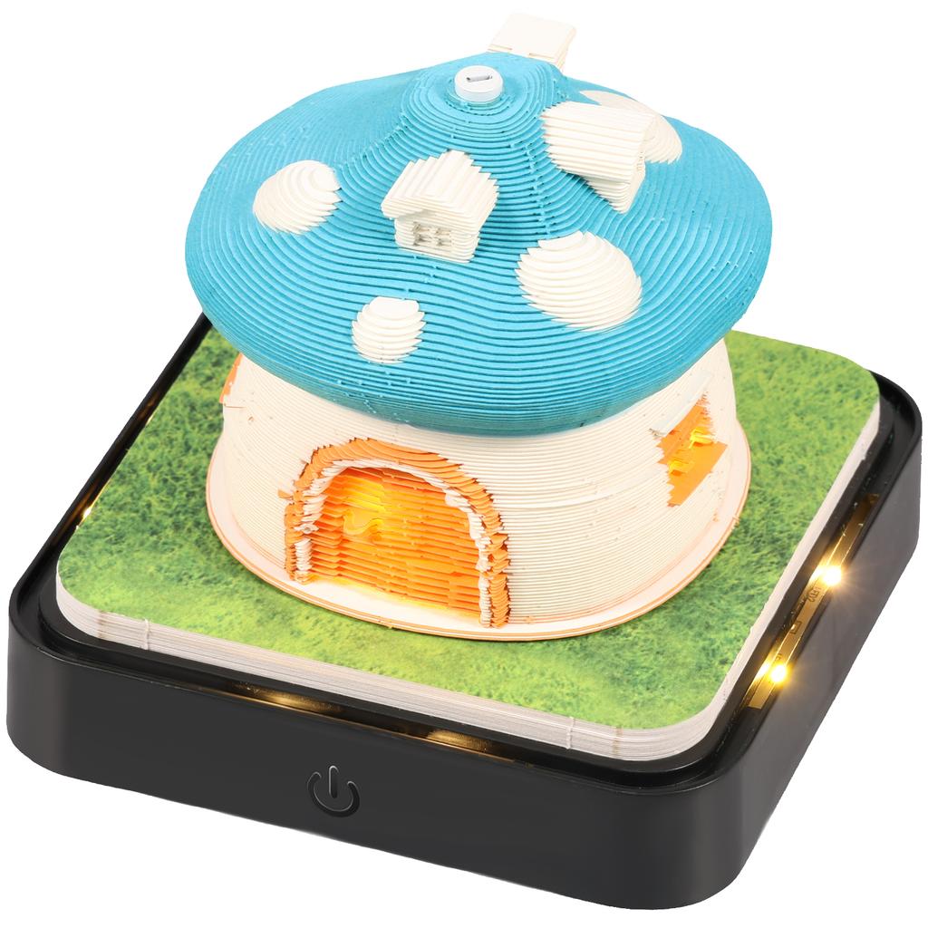 3D Desktop Calendar Sticky Notes Creative Art Crafts Souvenirs Paper Carvings Memo Pad New Year Gifts Office Desktop Ornament