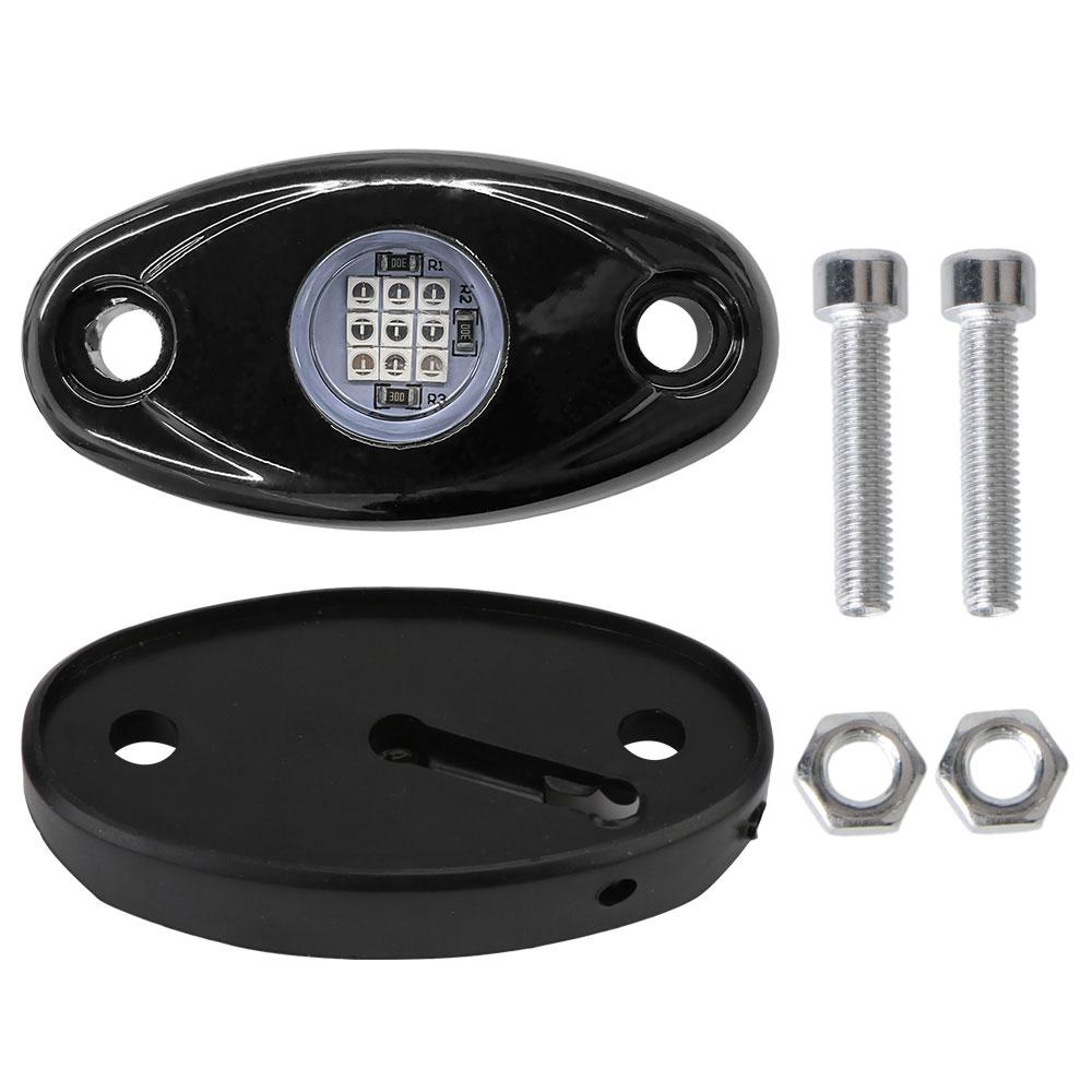 Waterproof LED Rock Lights For Jeep Atv Suv Offroad Car Truck Yacht Trail Rig Lamp 1 Pair 5 Colors Led Neon Light Underbody Glow