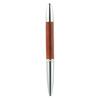Snovist Museum Calf Ballpoint Genuine Brown Leather-Wrapped Pen, Leather,