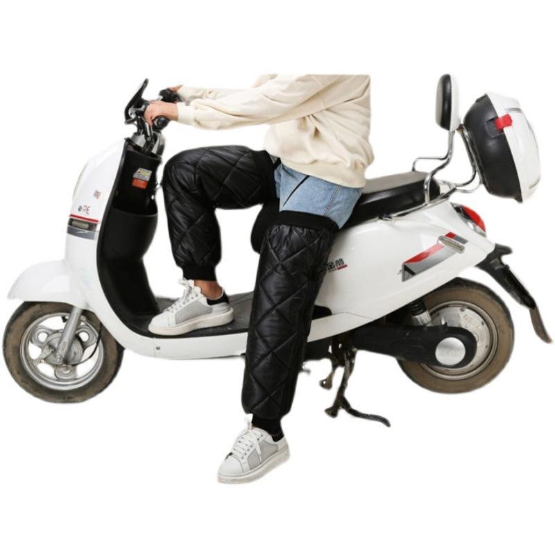 Ginocchiere Wraps Pad Protettore Scaldamuscoli Gamba Moto Invernale Bici Ginocchiera Moto Manica Gamba Antivento Scaldamuscoli Termico