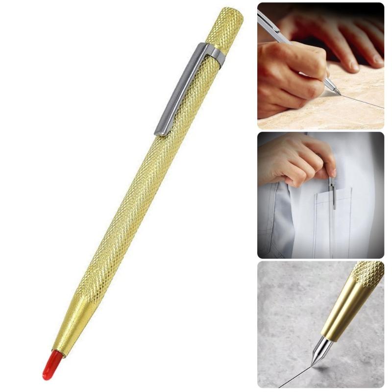 Accuracy Ground Steel Engraving Pens for DIY Glass Tile Cutting and Metal Marking Activities