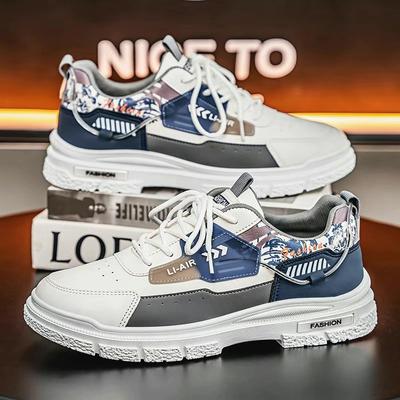 Frühling neue Herrenschuhe mit niedrigem Schaft Sportschuhe Freizeitschuhe Board-Schuhe für junge Männer Koreanische Version Mode trendy Studentenschuhe