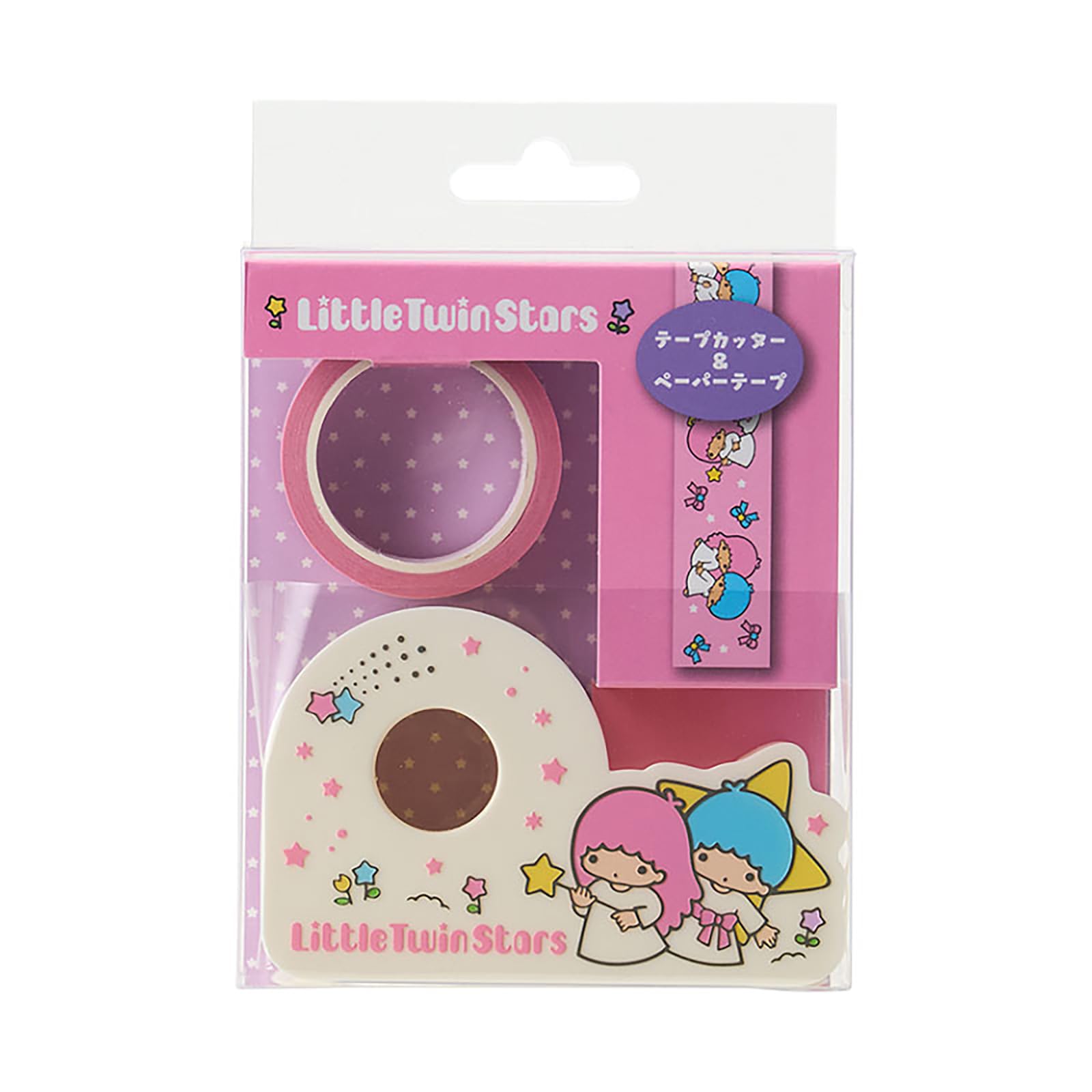

Sanrio Tape Cutter Paper Tape Goods Forever Little Twin Stars Kikirara 321281 & (Персональный Санрио)
