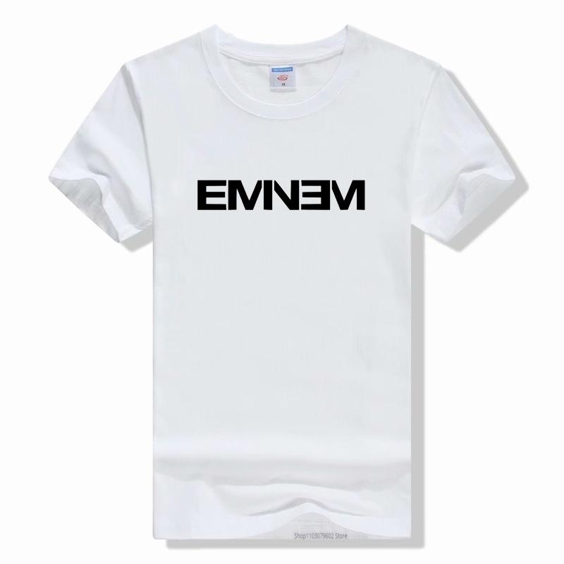 Funny Eminem tričko Unisex Hip Hop Volné tričko Unisex Letní Harajuku Unisex tričko ležérní Trička s krátkým rukávem Trička s kulatým výstřihem Unisex trička
