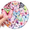 50 Butterfly Graffiti Transparent PET Stickers: Dreamy DIY for Journals, Bottles, and Refrigerators