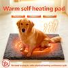 Auto Heating Pet Mats Offering Sustained Warmth and Comfort with Soft Fleece for Dogs in Winter Condition