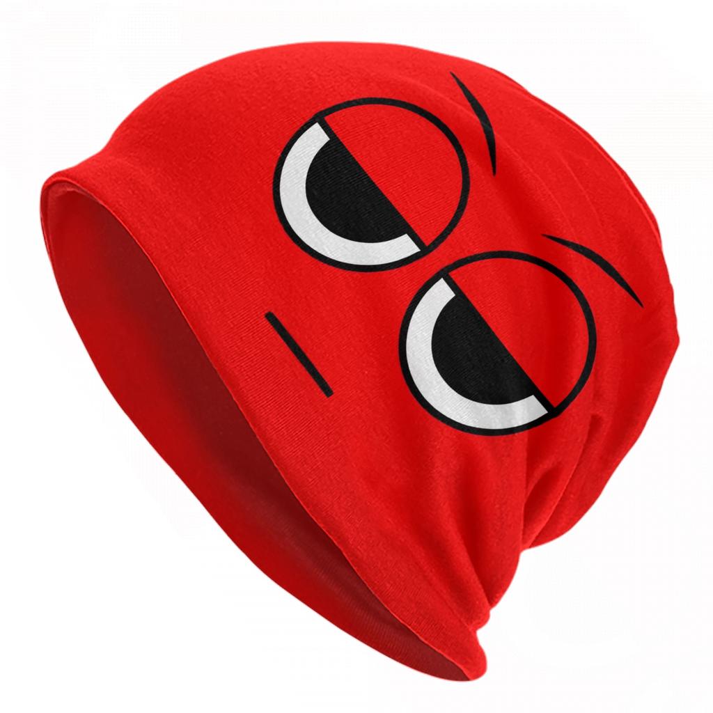 Sprunki Cartoon Anime Caps  Hip Hop Adult Street Skullies Beanies Hat Spring Warm Head Wrap Bonnet Hats
