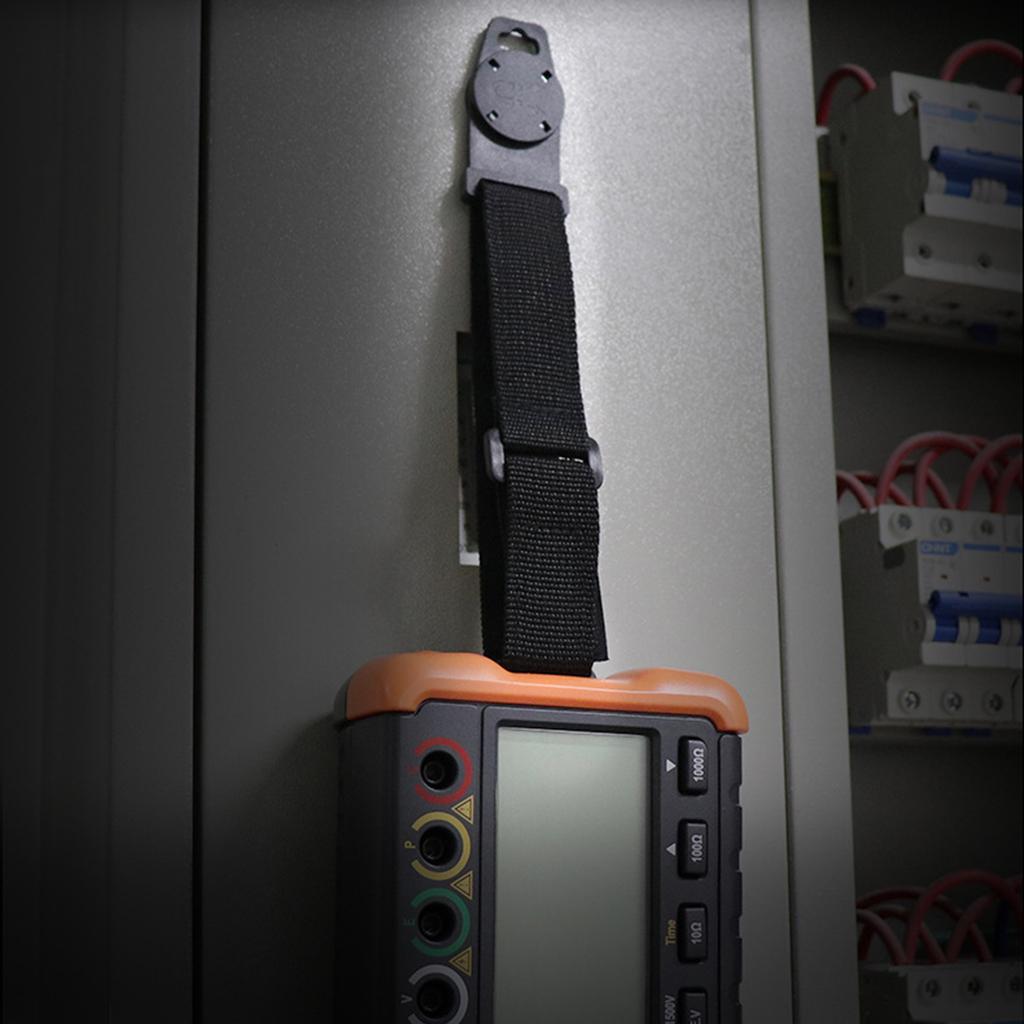 Magnetic Hanging Strap For Multimeters And Tool Adjustable Length Secure Attachment Nylon Construction Quick Setup