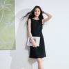 SanCai A-line Sleeveless Little Black Dress