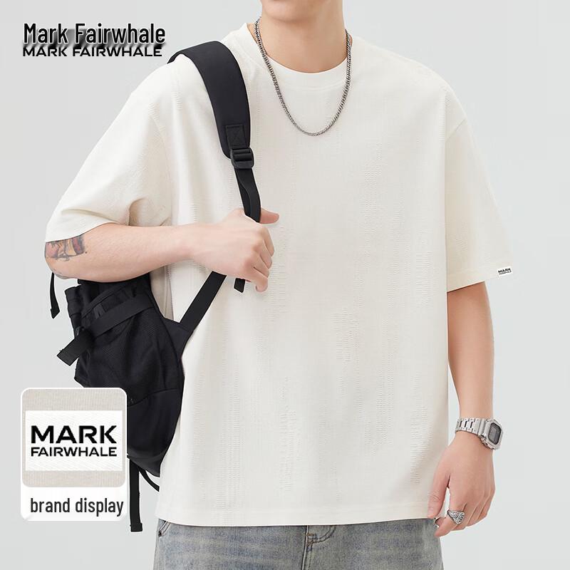MARK FAIRWHALE Men s 2026 Summer Ice-Feel Cotton Blend T-Shirt L