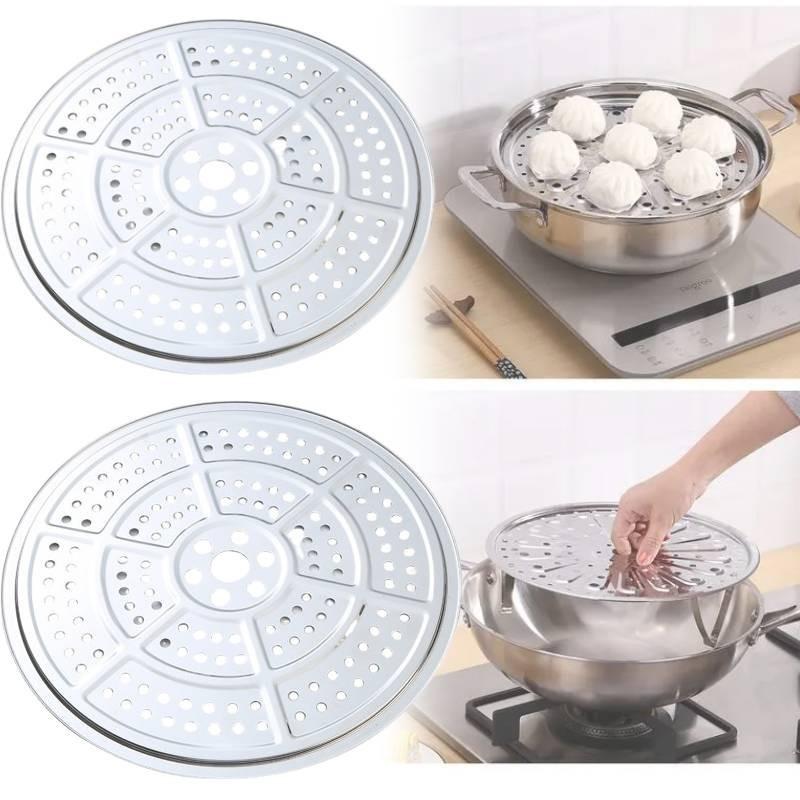 430 Stainless Steel Steamer Plate For Home Kitchen Perfect For Buns And Dumplings