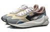 Li Ning Square Running Shoes Women's Yellow Blue Gray AGCR034-4
