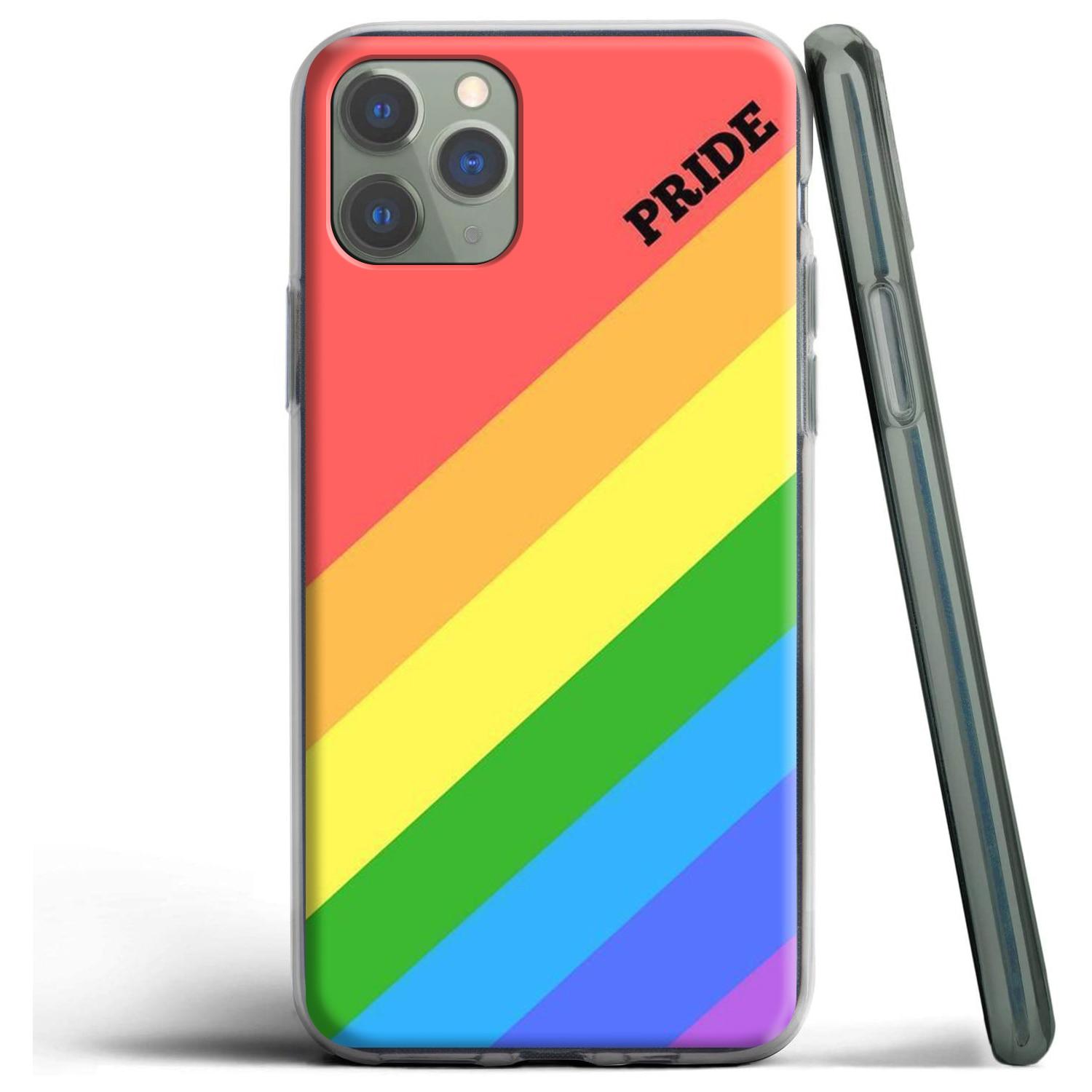 

Силіконовий чохол Gay Lesbian LGBT Rainbow Pride для Apple iPhone 12 Mini 11 Pro SE XS X XR Max 8 7 6S 6 Plus 5S Iphone 6 6s