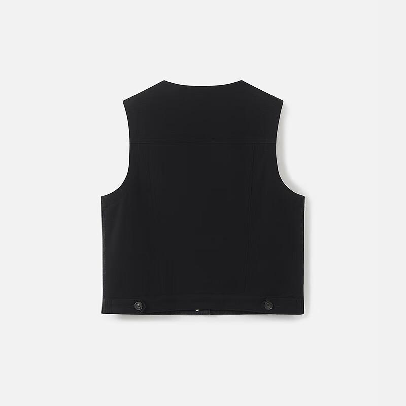 Broadcast Women's Vintage Layered Denim Vest