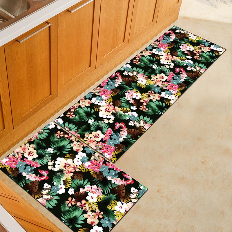 WTEMPO Kitchen Carpet Floor Carpet Floor Mat Living Room Bedroom Entrance Foyer Entrance Mat