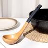 Natural Wood Cooking Cookware Kitchen Tool Tableware Soup Ladle Strainer Spoon Rice Scoop Spatula