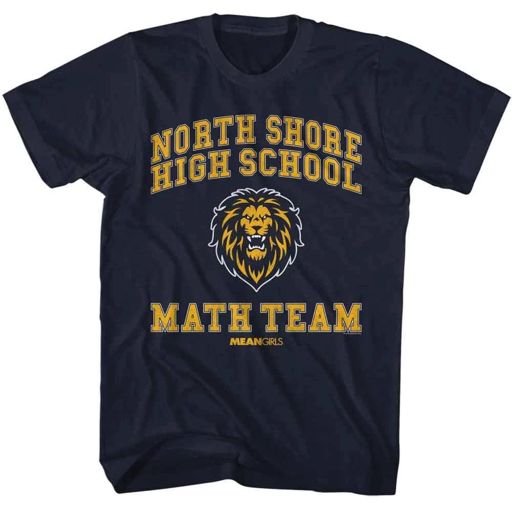 Mean Girls - North Shore Math Team - American Classics - Navy  Short Sleeve 160