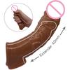 Male Penis Cock Ring Delay Ejaculation Silicone Reusable Penis Sleeve Condom Glans Penis Enlarger Extender Adult Sex Toy For Men