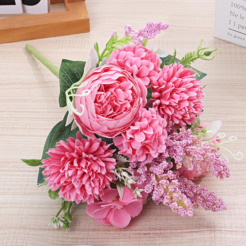 knstliche blumen in vase Kirschblten Knstliche Blumenarrangement in kleinem ovalem Vase
