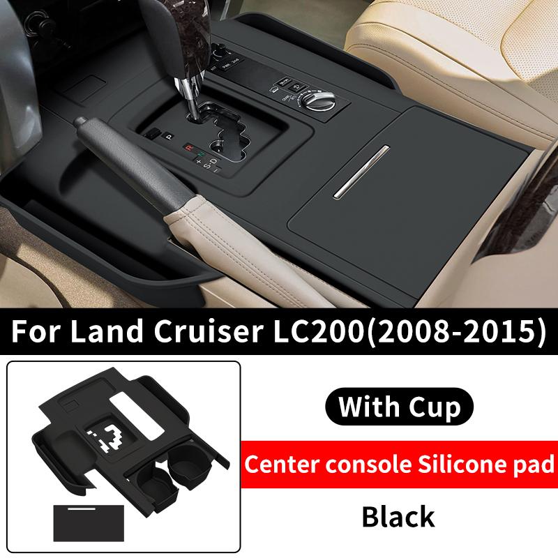 For Toyota Land Cruiser LC200 200 2008- Central Control Protective Sleeve Dust Cover Car Interior Decoration Accessories LHD