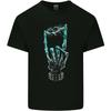 Electric Rock Music Hand Guitar Heavy Metal Kids T-Shirt Childrens