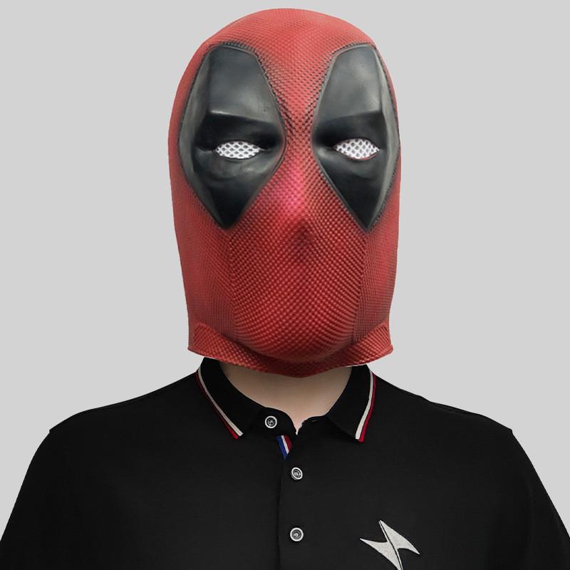 Marvel Deadpool Latex Mask For Halloween Party Costume And Funny Movie Props