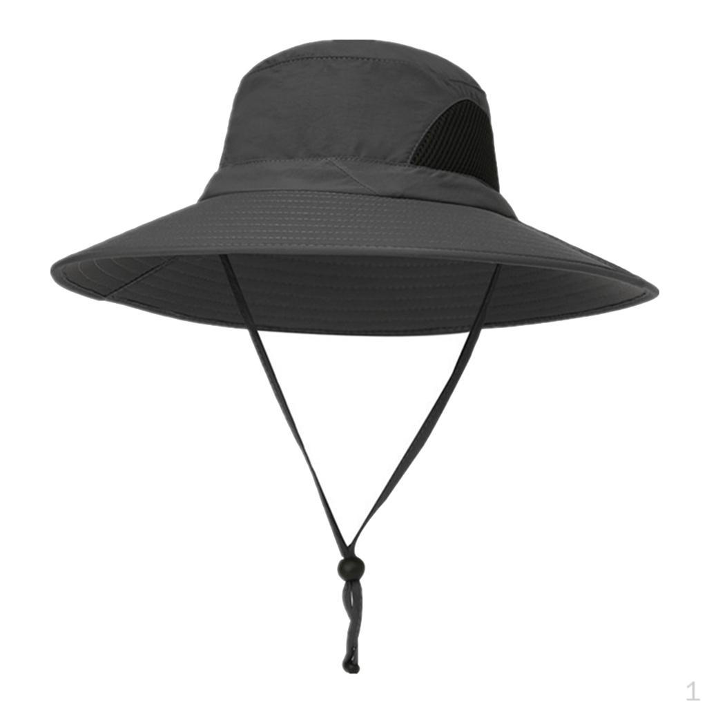 

Hat Fishing for Men And Women, Adjustable Chin Strap темно-сірий