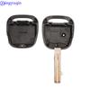 Jingyuqin 1-Knopf Fernbedienung Autoschlüsselgehäuse Für TOYOTA Carina Estima Harrier Previa Corolla Celica Schlüsselhülle TOY48 Klinge