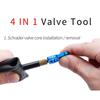 American French Valve Tubeless Gas Valves Tools Removal Tool Valve Core Remover Disassembly Tackle