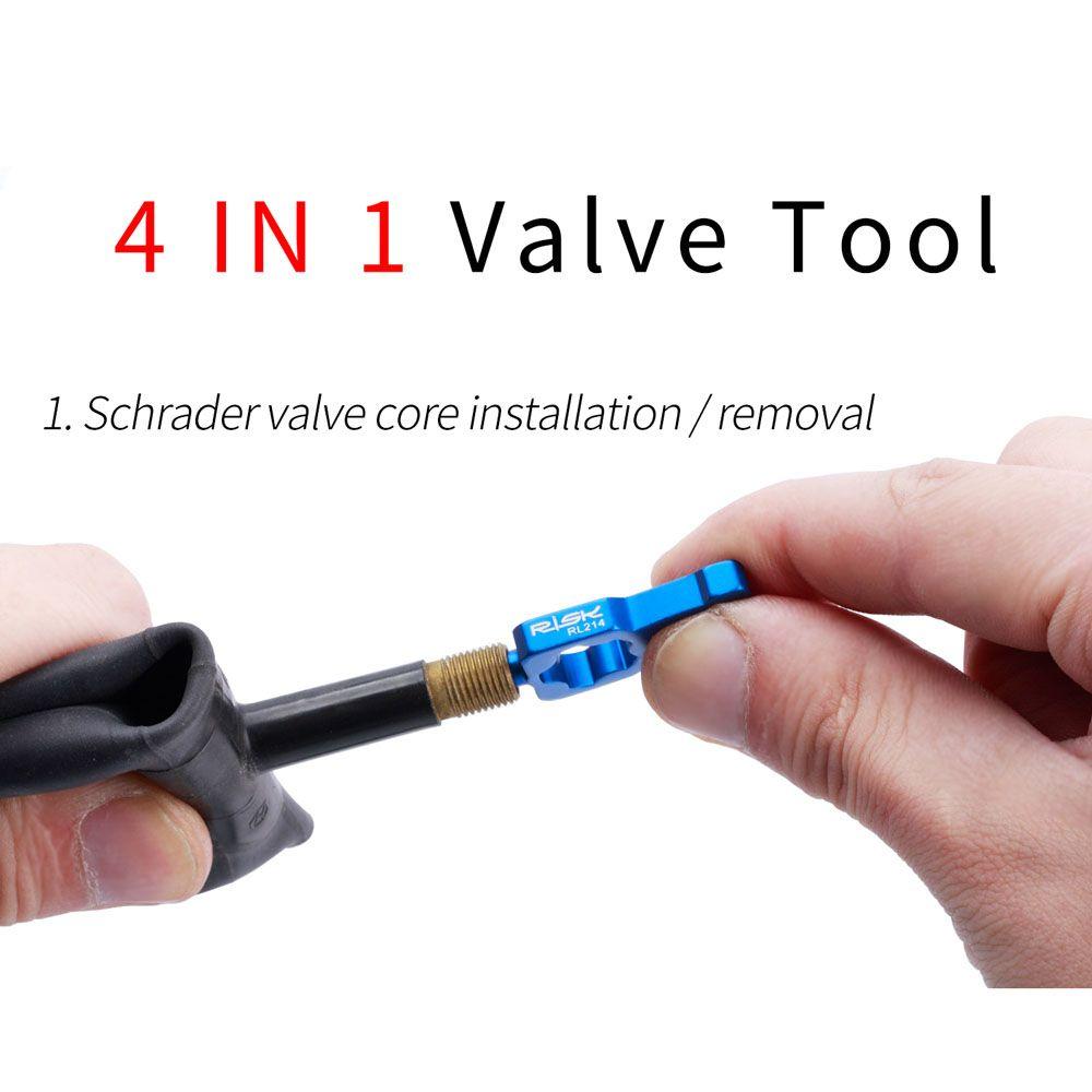 American French Valve Tubeless Gas Valves Tools Removal Tool Valve Core Remover Disassembly Tackle