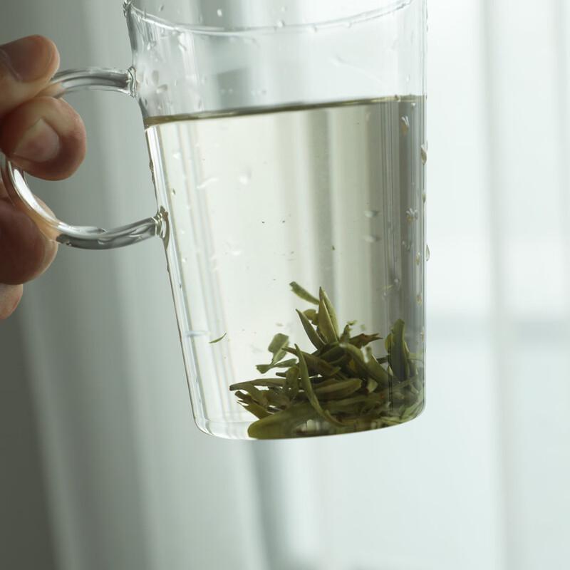 OLOEY High Borosilicate Glass Green Tea Cup