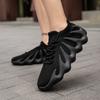 450 Coconut Shoes Children's Men's and Women's Shoes Socks Shoes Flying Woven Casual Sports Shoes Flame Shoes Breathable and Comfortable