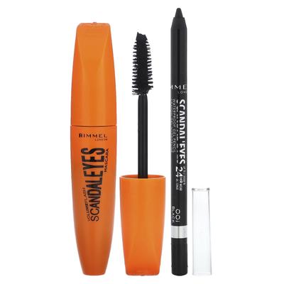 Scandaleyes Mascara, with Waterproof Kohl Kahal Liner, 003 Extreme Black, 2-piece Set