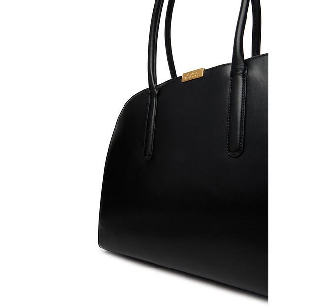 Bag Tommy Hilfiger Tommy Hilfiger Iconic Leather Tote AW0AW18206 Black