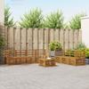 Outdoor Sofa Set 8 Pcs Natural Solid Acacia Wood