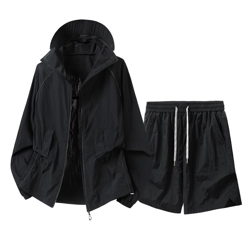 Outdoor sunscreen clothing for women 1011 summer new UPF10 + breathable loose large size sunscreen clothing thin jacket for men