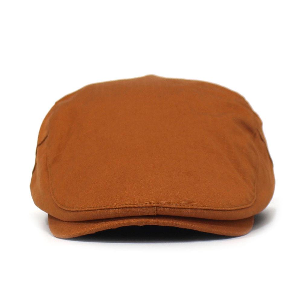 Solid-colour flat-brim cap Forward-facing cap Beret Cotton casual cap Casual cap for men and women