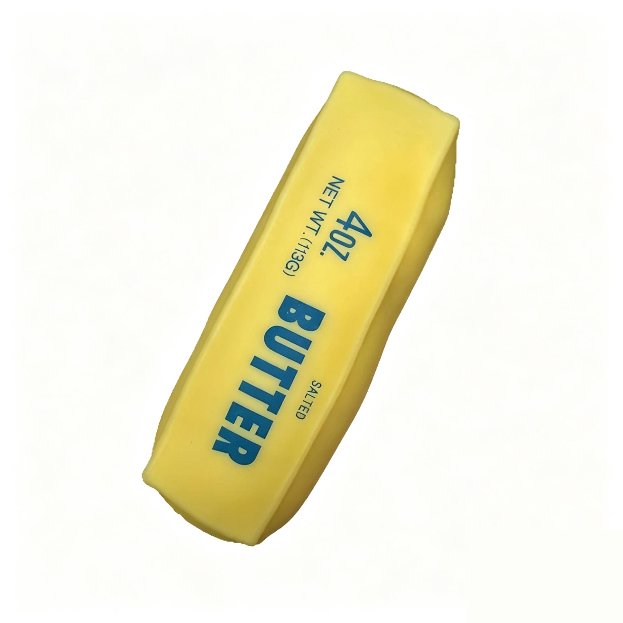 voice-activated stress-relieving handmade ball butter stick realistic candy toy for stress relief and venting жёлтый